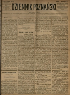 Dziennik Poznański 1876.12.01 R.18 nr275