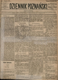Dziennik Poznański 1874.01.09 R.16 nr6