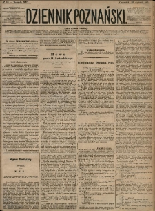 Dziennik Poznański 1874.01.29 R.16 nr23