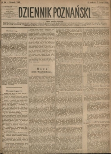 Dziennik Poznański 1874.02.07 R.16 nr30