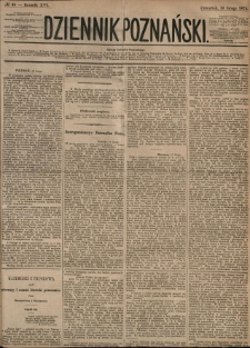 Dziennik Poznański 1874.02.19 R.16 nr40