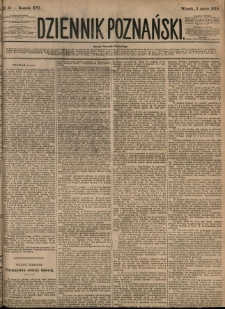 Dziennik Poznański 1874.03.03 R.16 nr50