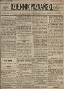 Dziennik Poznański 1874.04.01 R.16 nr74