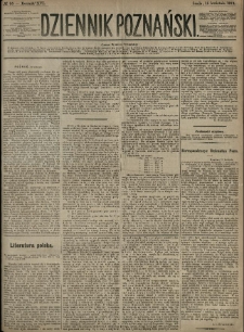Dziennik Poznański 1874.04.15 R.16 nr85