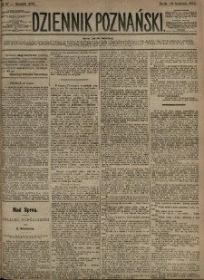 Dziennik Poznański 1874.04.29 R.16 nr97