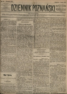 Dziennik Poznański 1874.05.03 R.16 nr101