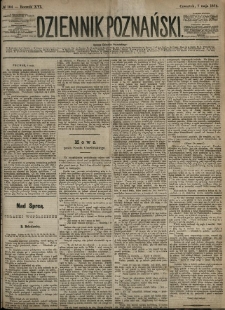 Dziennik Poznański 1874.05.07 R.16 nr104