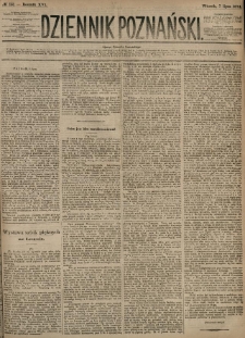 Dziennik Poznański 1874.07.07 R.16 nr151