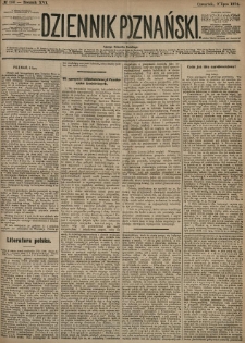 Dziennik Poznański 1874.07.09 R.16 nr153