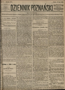 Dziennik Poznański 1874.07.31 R.16 nr172