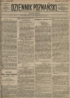 Dziennik Poznański 1874.09.12 R.16 nr207