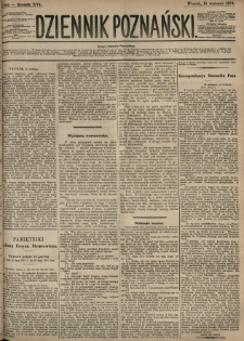 Dziennik Poznański 1874.09.15 R.16 nr209