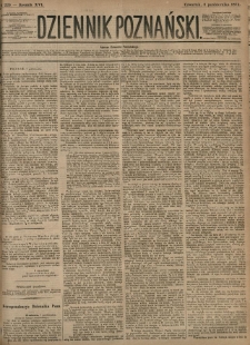 Dziennik Poznański 1874.10.08 R.16 nr229