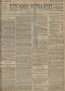 Dziennik Poznański 1874.11.18 R.16 nr264