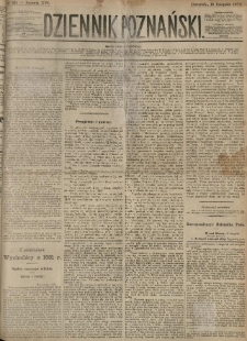 Dziennik Poznański 1874.11.19 R.16 nr265