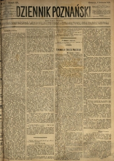 Dziennik Poznański 1878.04.11 R.20 nr84