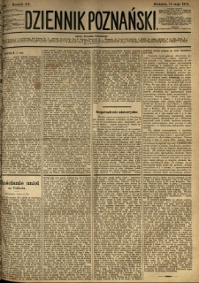 Dziennik Poznański 1878.05.12 R.20 nr109