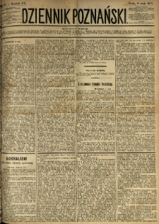 Dziennik Poznański 1878.05.22 R.20 nr117