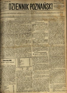 Dziennik Poznański 1878.07.03 R.20 nr149