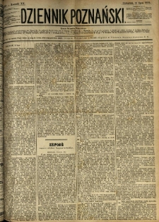 Dziennik Poznański 1878.07.11 R.20 nr156