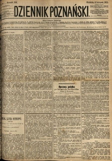 Dziennik Poznański 1878.08.18 R.20 nr188