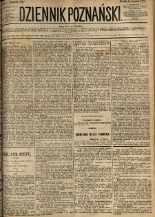Dziennik Poznański 1878.08.21 R.20 nr190