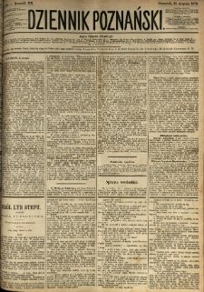 Dziennik Poznański 1878.08.22 R.20 nr191