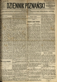 Dziennik Poznański 1878.08.23 R.20 nr192