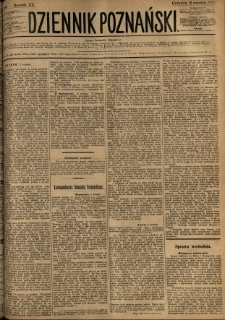 Dziennik Poznański 1878.09.12 R.20 nr209