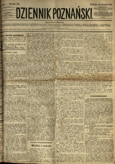 Dziennik Poznański 1878.09.29 R.20 nr224