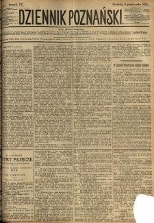 Dziennik Poznański 1878.10.06 R.20 nr230