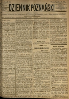 Dziennik Poznański 1878.10.08 R.20 nr231