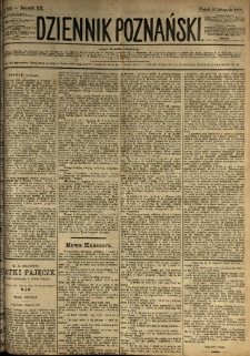 Dziennik Poznański 1878.11.15 R.20 nr263
