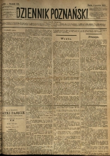 Dziennik Poznański 1878.12.04 R.20 nr279