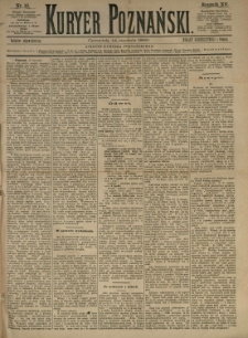 Kurier Poznański 1886.01.14 R.15 nr10