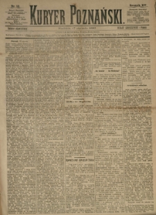 Kurier Poznański 1886.01.17 R.15 nr13