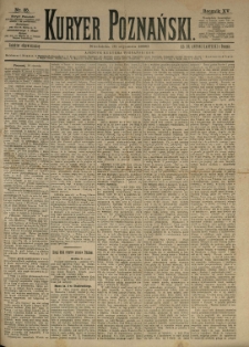 Kurier Poznański 1886.01.31 R.15 nr25