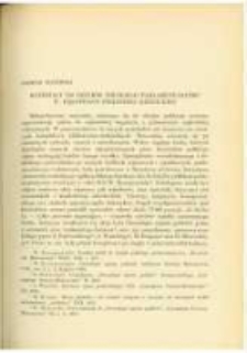 Materiały do dziejów polskiego parlamentaryzmu w rękopisach Biblioteki Kórnickiej. Pamiętnik Biblioteki Kórnickiej Z. 8.