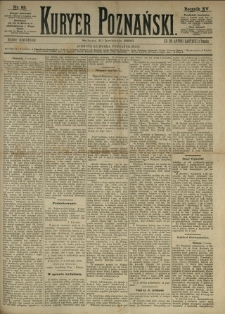 Kurier Poznański 1886.04.10 R.15 nr82