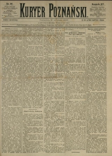 Kurier Poznański 1886.04.15 R.15 nr86