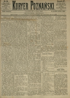 Kurier Poznański 1886.04.22 R.15 nr92