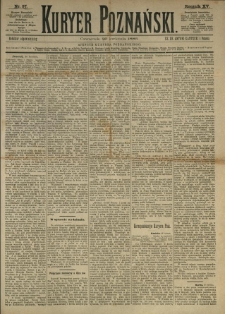 Kurier Poznański 1886.04.29 R.15 nr97