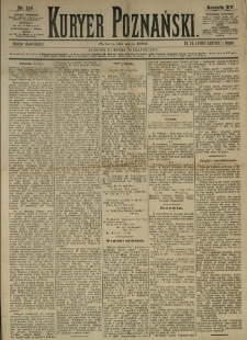 Kurier Poznański 1886.05.22 R.15 nr116