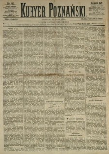 Kurier Poznański 1886.07.25 R.15 nr167