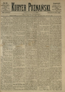 Kurier Poznański 1886.08.27 R.15 nr195