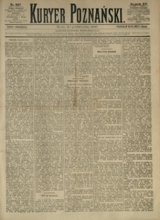 Kurier Poznański 1886.10.20 R.15 nr240
