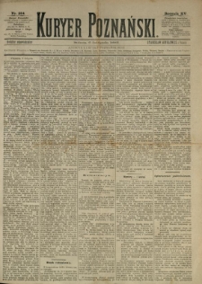Kurier Poznański 1886.11.06 R.15 nr254