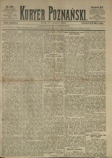 Kurier Poznański 1886.11.17 R.15 nr263