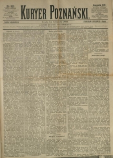 Kurier Poznański 1886.11.24 R.15 nr269