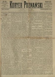 Kurier Poznański 1886.12.05 R.15 nr279